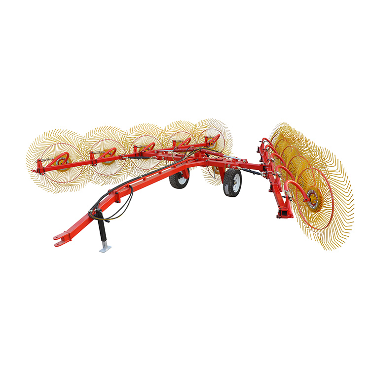 Râteau de tracteur rotatif
